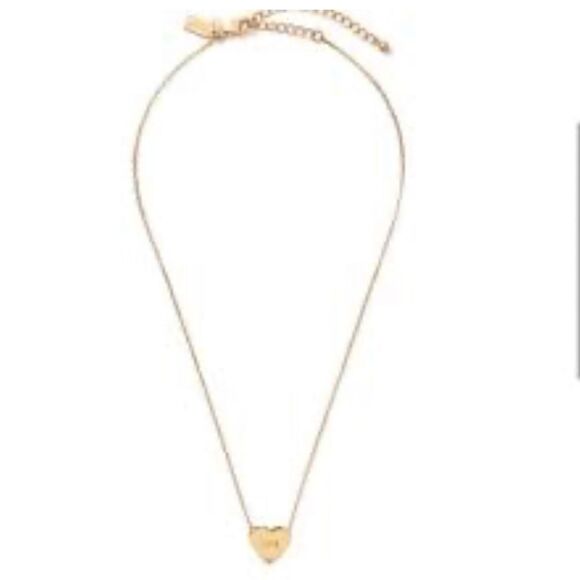 Kate Spade Dear Valentine 17” Necklace Gold - Picture 2 of 5